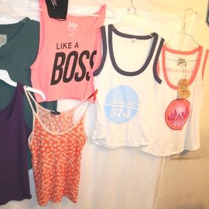 LOT OF GRAPHIC TEES CLUB MONACO
